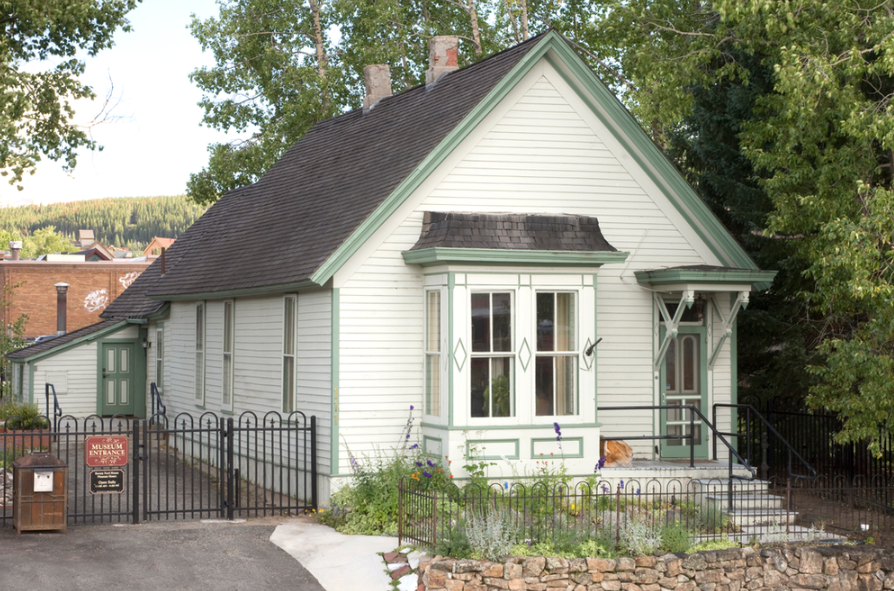 Exterior photo of the Barney Ford Museum